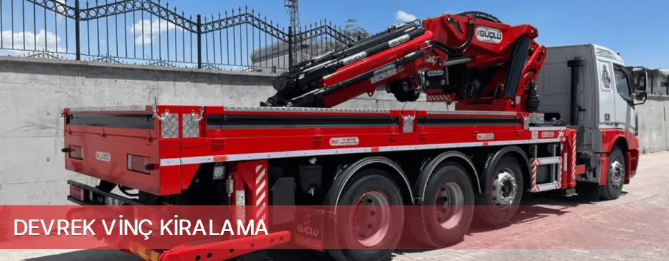 Devrek İlçemi Vinç Kiralama